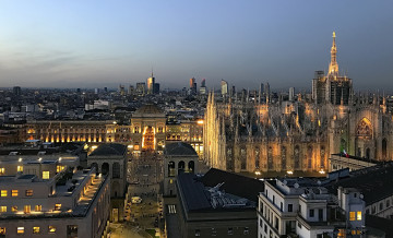 Картинка milan города милан+ италия простор