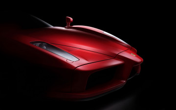 Картинка автомобили фрагменты+автомобиля вид темный фон ferrari enzo