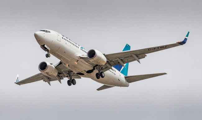 Обои картинки фото boeing 737-7ct, авиация, пассажирские самолёты, авиалайнер