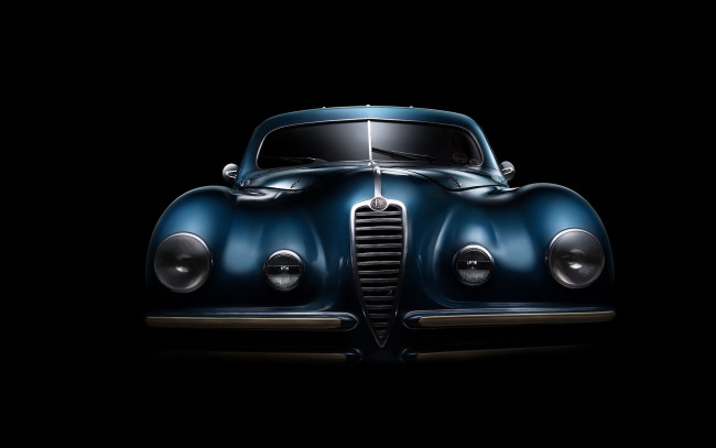 Обои картинки фото автомобили, alfa romeo, темный, фон, alfa, romeo, berlinetta