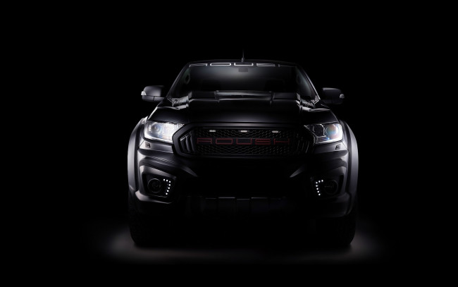 Обои картинки фото автомобили, ford, темный, фон, ranger
