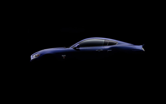 Обои картинки фото автомобили, mustang, темный, фон, ford, gt