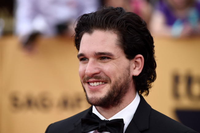 Обои картинки фото мужчины, kit harington, актер, лицо, улыбка