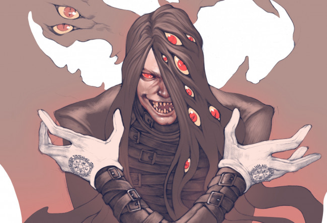 Обои картинки фото аниме, hellsing, alucard