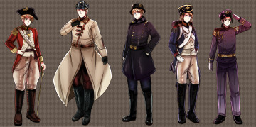 Картинка аниме hetalia +axis+powers хеталия и страны оси