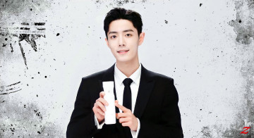 Картинка мужчины xiao+zhan актер костюм флакон