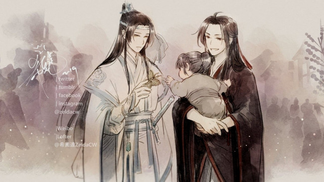 Обои картинки фото аниме, mo dao zu shi, the, untamed, неукротимый, повелитель, чэньцин, мосян, тунсю, mo, dao, zu, shi, магистр, дьявольского, культа