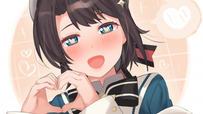 Обои картинки фото аниме, virtual youtuber, виртуальный, ютубер