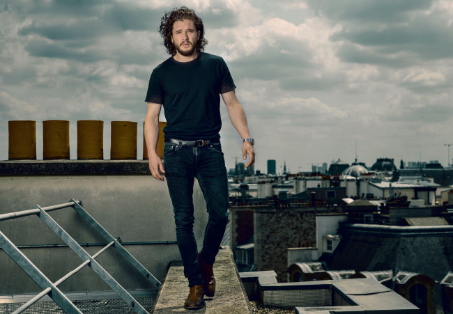 Обои картинки фото мужчины, kit harington, kit, harington