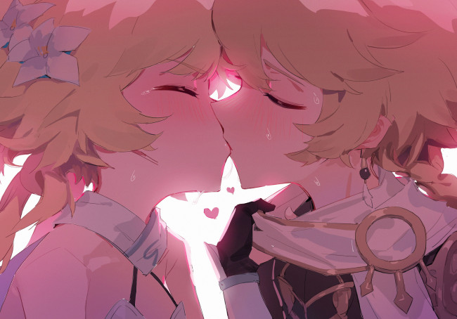 Обои картинки фото аниме, genshin impact, genshin, impact