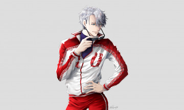 Картинка аниме yuri+on+ice юрий на льду