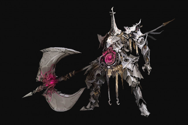 Обои картинки фото фэнтези, существа, существо, оружие