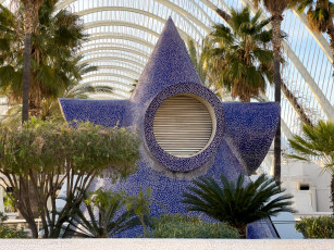 обоя города, валенсия , испания, оранжерея