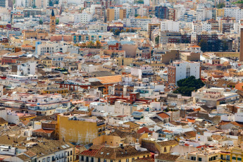 Картинка города малага+ испания панорама