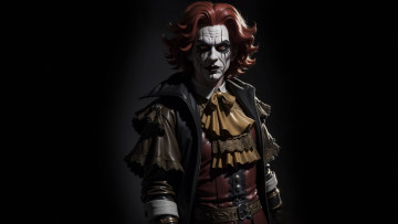 Картинка фэнтези люди нейросети графика нейроарт ai art нейронные сети рисунки нейро искусство грим