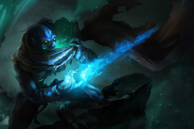 Обои картинки фото legacy of kain, видео игры,  defiance, скелет