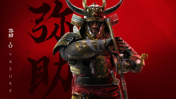 Картинка assassin’s+creed+shadows+ +2024+ видео+игры assassin’s+creed +shadows ubisoft видеоигры япония красный assassins creed самурай ясуке персонажи видеоигр shadows yasuke windows macos playstation 5 xbox series x s