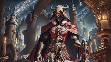 Картинка фэнтези демоны нейросети графика нейроарт ai art нейронные сети рисунки нейро искусство нейрографика graphics neuroart neural networks drawings neuro neurography