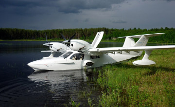 Картинка авиация самолёты+амфибии гидроплан cамолет амфибия aviatech л145