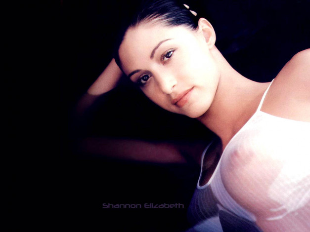 Обои картинки фото Shannon Elizabeth, девушки