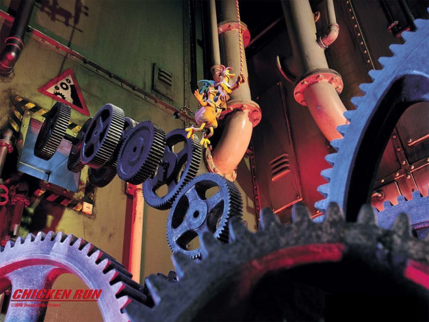 Обои картинки фото мультфильмы, chicken, run