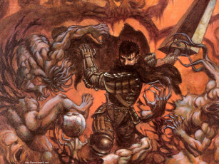 Картинка аниме berserk