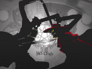 Картинка аниме hellsing