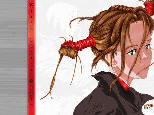 обоя аниме, witch, hunter, robin