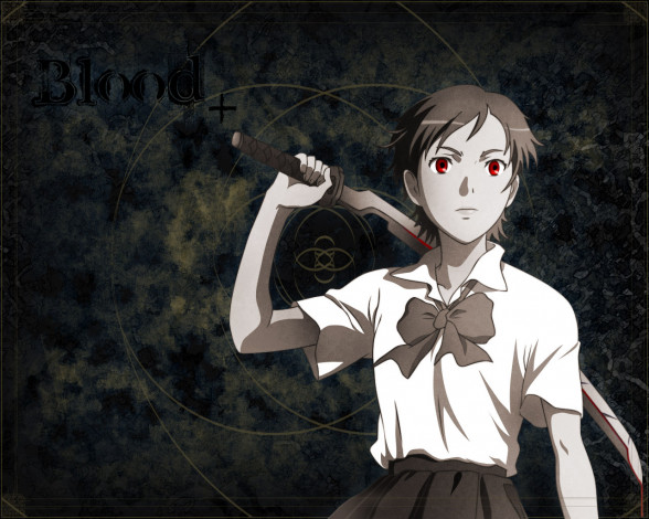 Обои картинки фото аниме, blood 