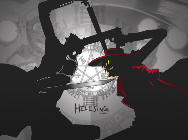 Обои картинки фото аниме, hellsing