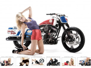 Картинка мотоциклы мото девушкой
