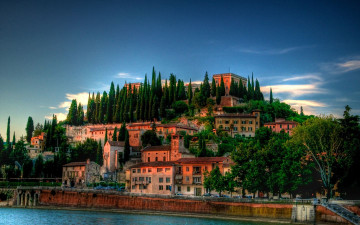 Картинка verona города пейзажи