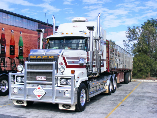 Обои картинки фото автомобили, mack