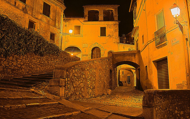 Обои картинки фото village, of, casperia, in, the, sabina, hills, города, улицы, площади, набережные