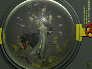 Картинка 3д графика creatures существа