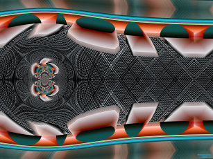 Картинка 3д графика fractal фракталы