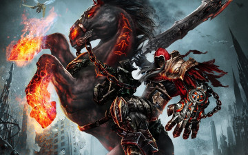 обоя darksiders, видео, игры, wrath, of, war