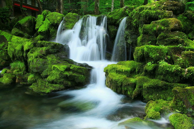 Обои картинки фото природа, водопады