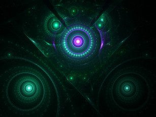 Картинка 3д графика fractal фракталы узор цвета фон