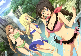 обоя shining, hearts, shiawase, no, pan, аниме, airy, amil, neris