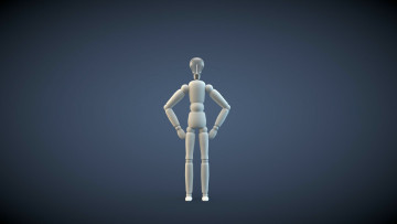 Картинка 3д графика creatures существа робот