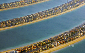 Картинка города дубаи оаэ отдыха зона дома вода
