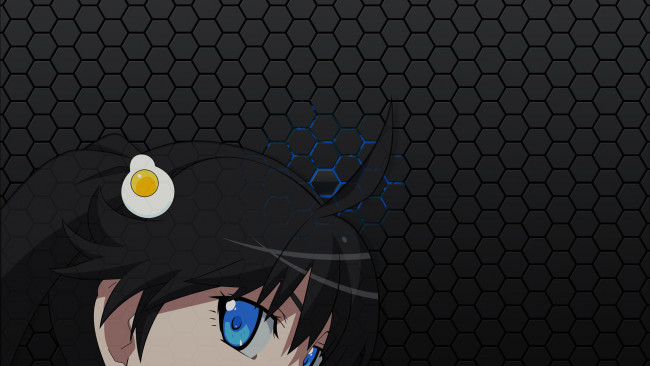 Обои картинки фото аниме, bakemonogatari, araragi karen, девушки, заколка