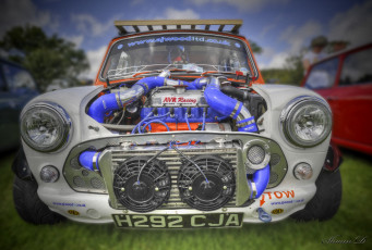 Картинка mini автомобили выставки уличные фото тюнинг