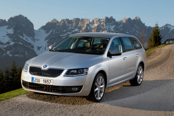 Картинка 2013 skoda octavia wagon 4x4 автомобили