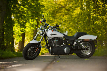 Картинка harley davidson fat bob мотоциклы harley-davidson