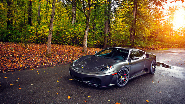 Обои картинки фото ferrari, 430, автомобили, спортивные, гоночные, s, p, a, италия