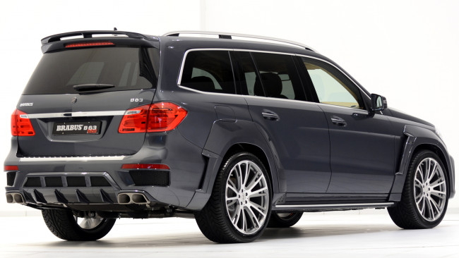 Обои картинки фото mercedes, gl, автомобили, brabus, daimler, ag, германия