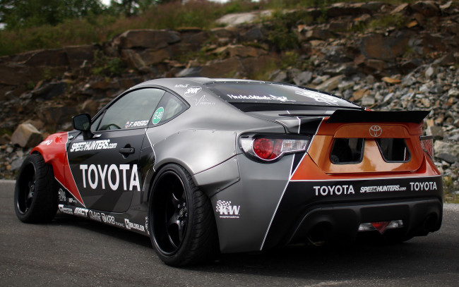 Обои картинки фото автомобили, toyota, gt-86, rocket