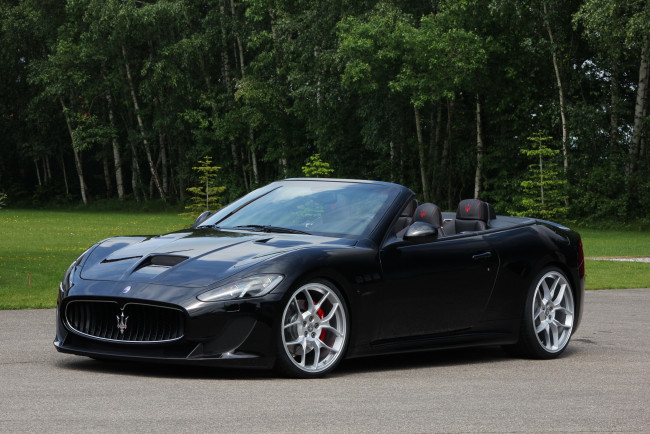 Обои картинки фото 2013, maserati, grancabrio, mc, автомобили